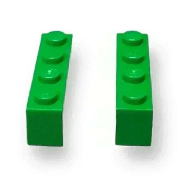 Lego Toy Story Western Train Chase 7597 3010pb119 Green Brick 1 x 4 Yellow '1' - Picture 5 of 5